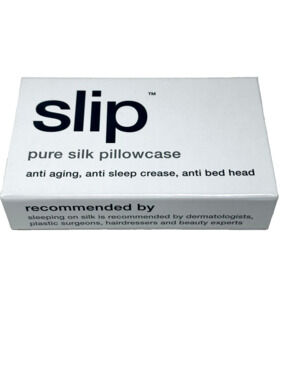 Slip The Original Queen Pure Silk Pillow Case, White